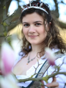 Frau Susanna G&ouml;tz, Spargelprinzessin aus dem Landkreis Schweinfurt